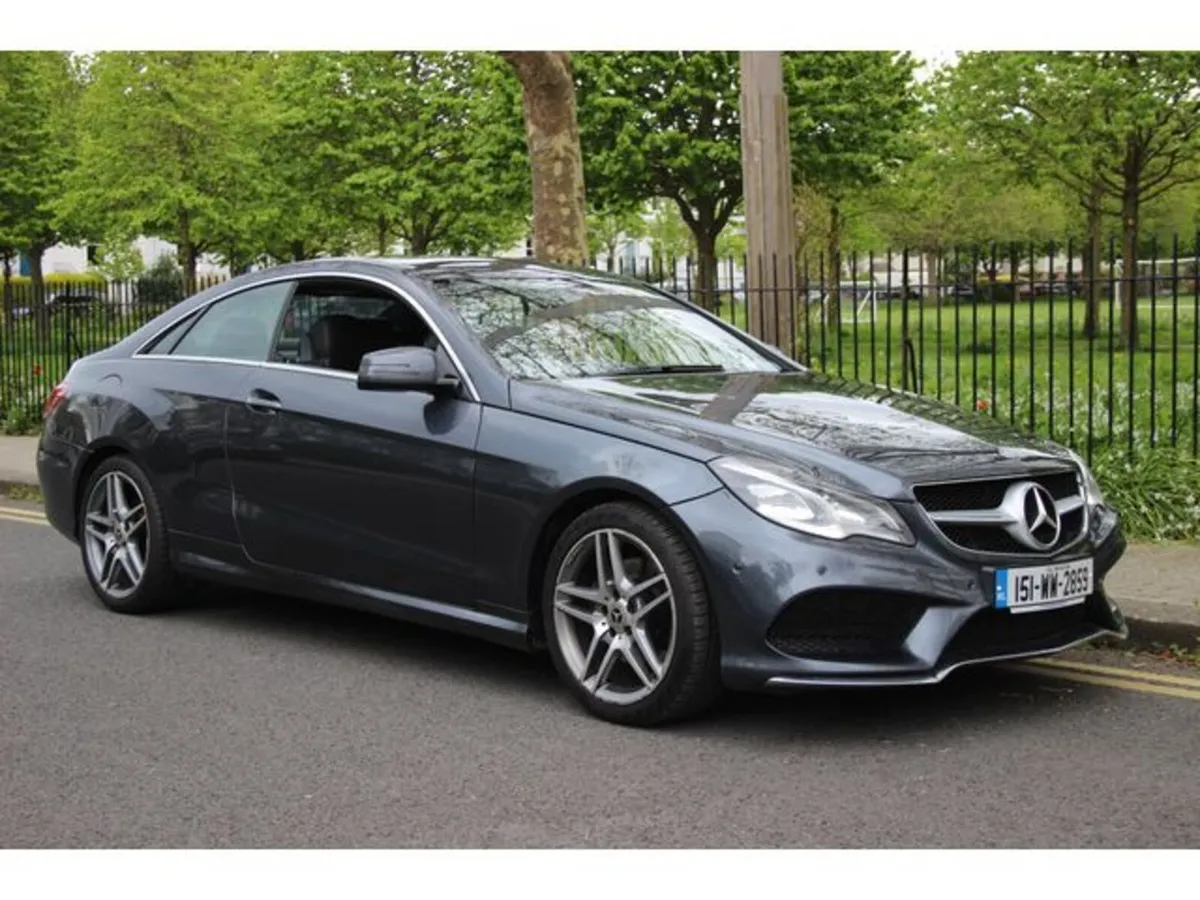 Mercedes-Benz E-Class E220 Coupe AMG Line 2DR Auto - Image 1