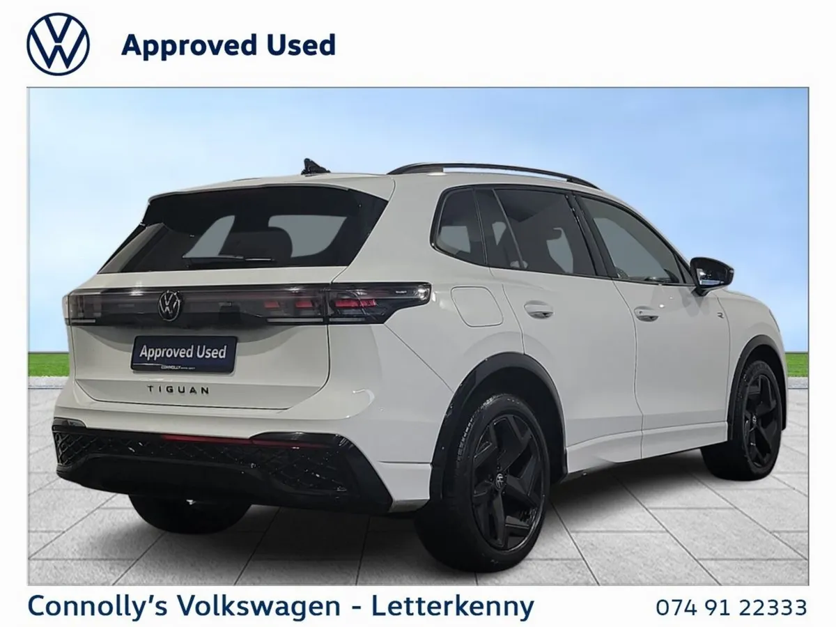 Volkswagen Tiguan R-Line 2.0 TDI 150HP DSG *Black - Image 3