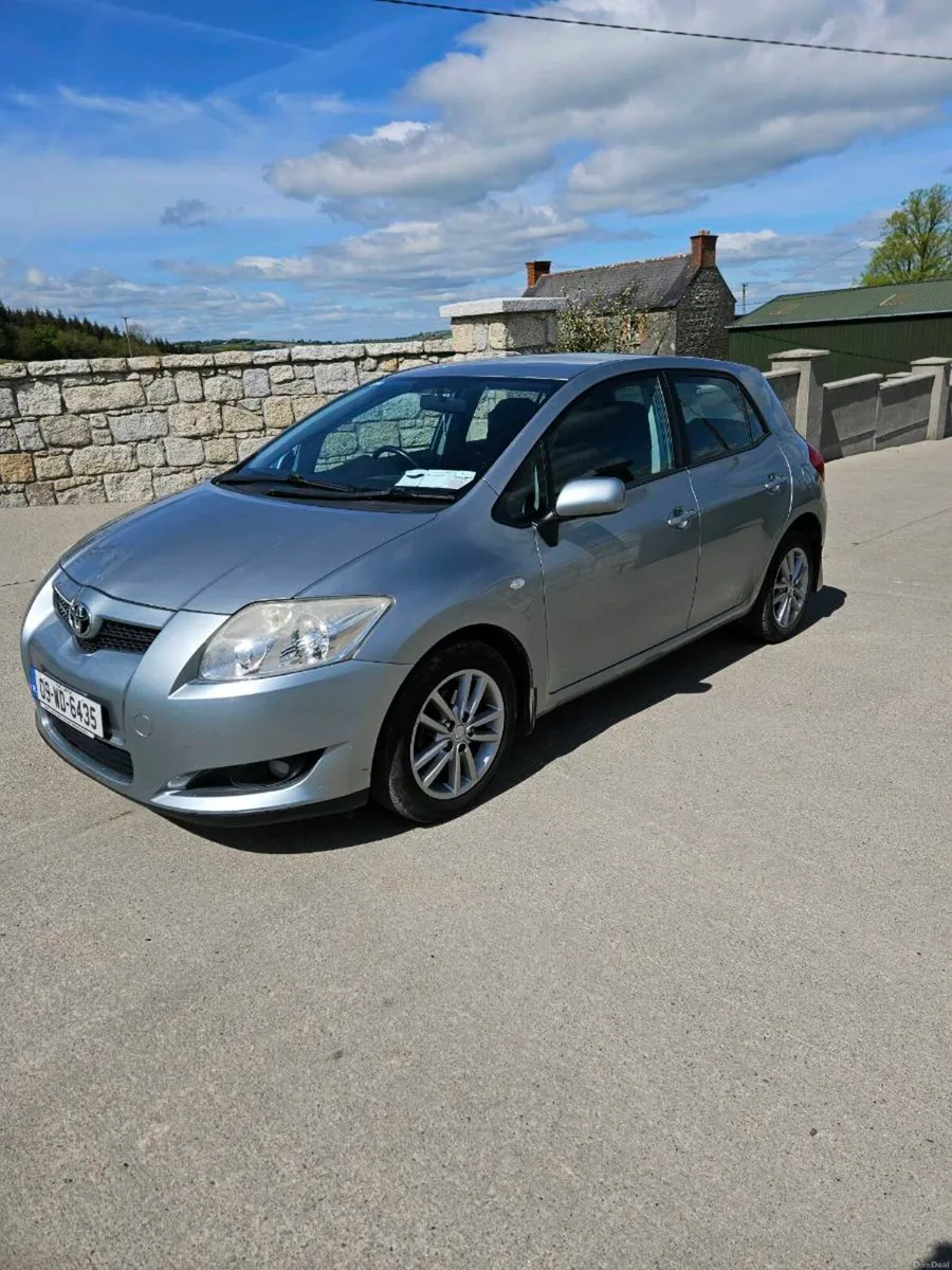 09 toyota auris petrol tax 12/26 nct11/26 low tax - Image 2