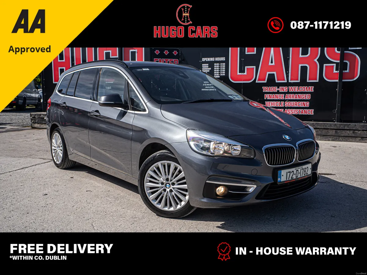 172 BMW 216 Auto/7 seater/Irish/1yr warranty - Image 1