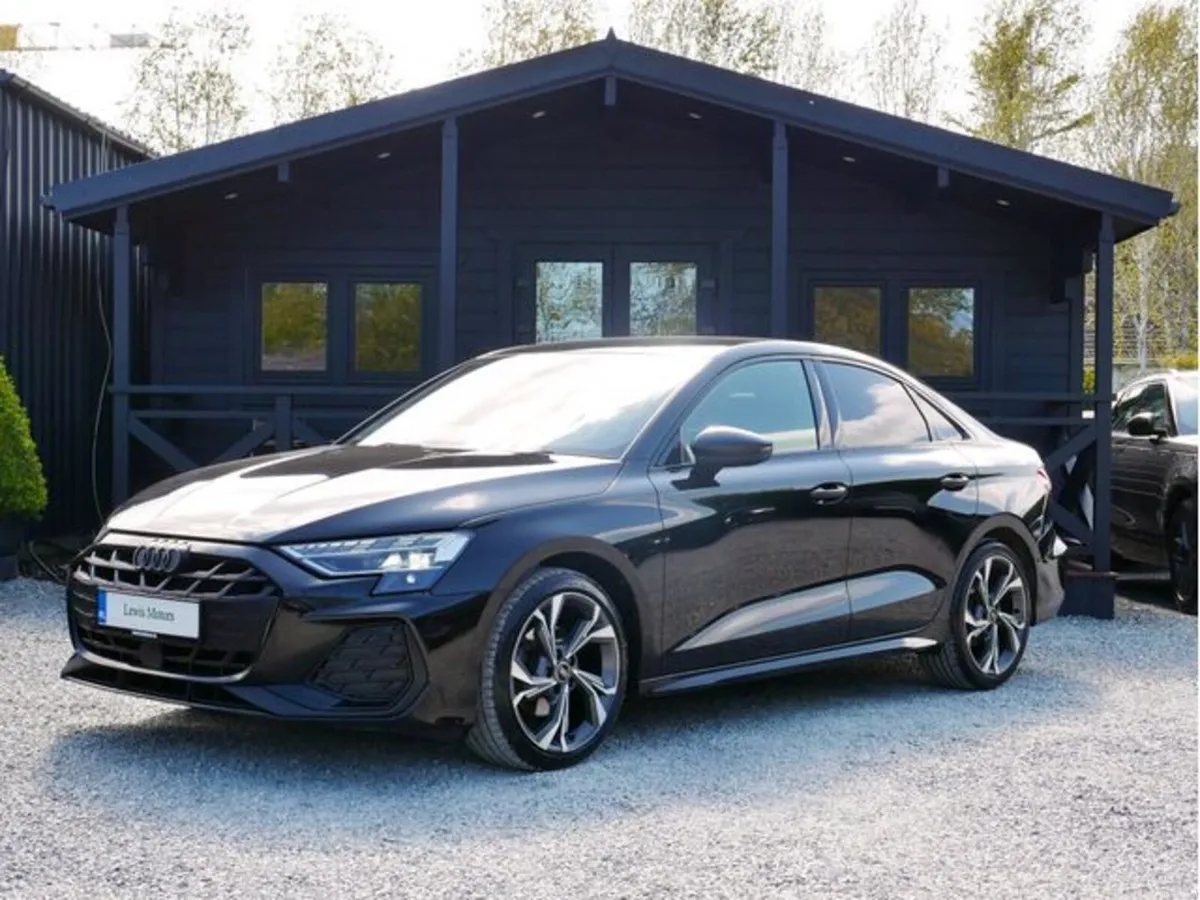 Audi A3 35 TDI 150HP S LINE, IRISH CAR, REAR VIEW - Image 3