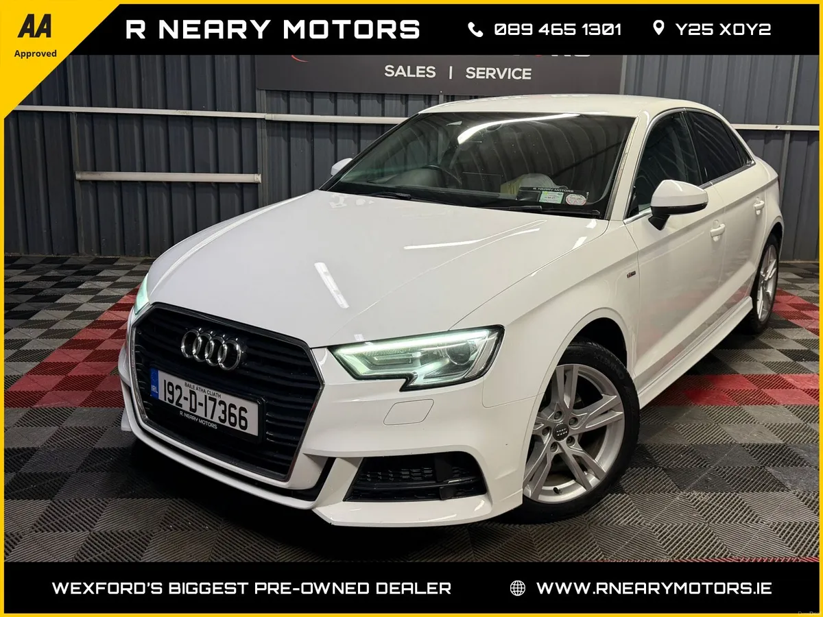 2019 192 Audi A3 S-Line Automatic Saloon - Image 1