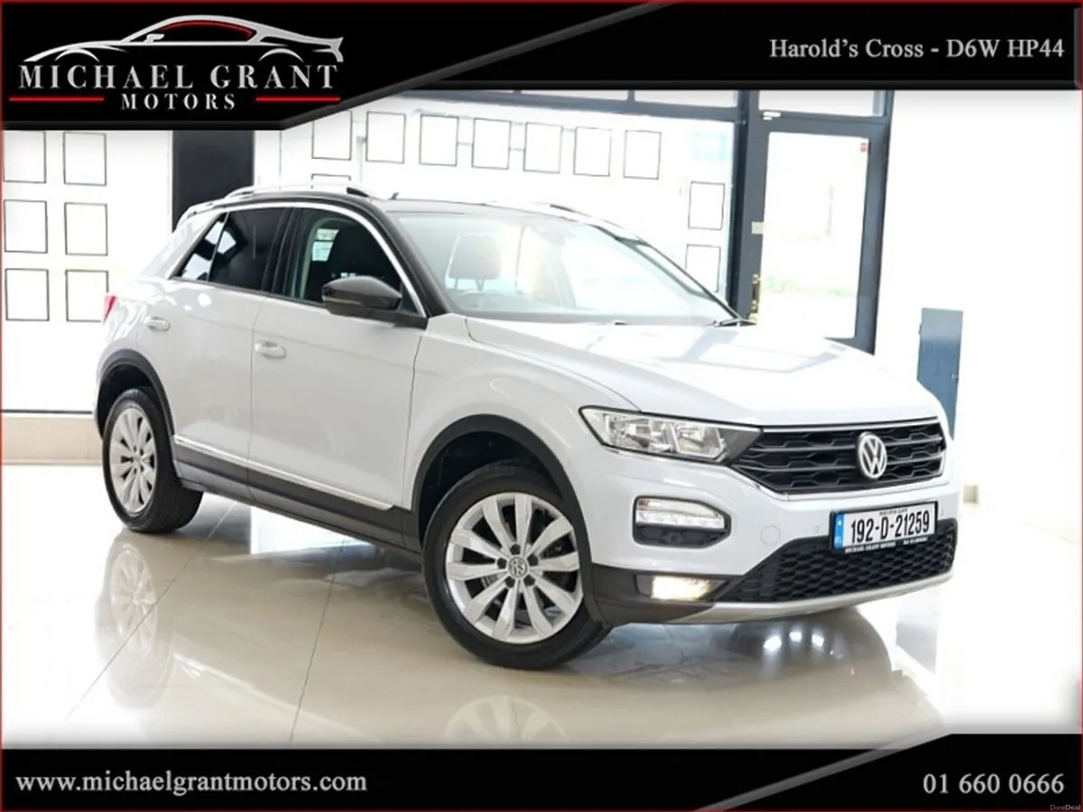 Volkswagen T-Roc DESIGN 1.0 TSI 115BHP ONLY 79KM H - Image 1