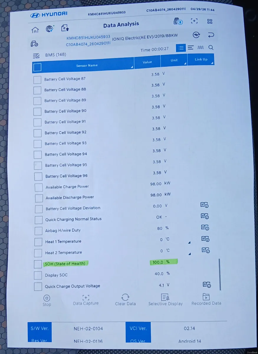 Hyundai IONIQ 2019 EV 5dr - *100% B/HEALTH* - Image 3