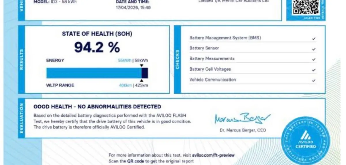 SOH 94.2%  58KWH - APPLE PLAY - LIFE - 120TAX - Image 2