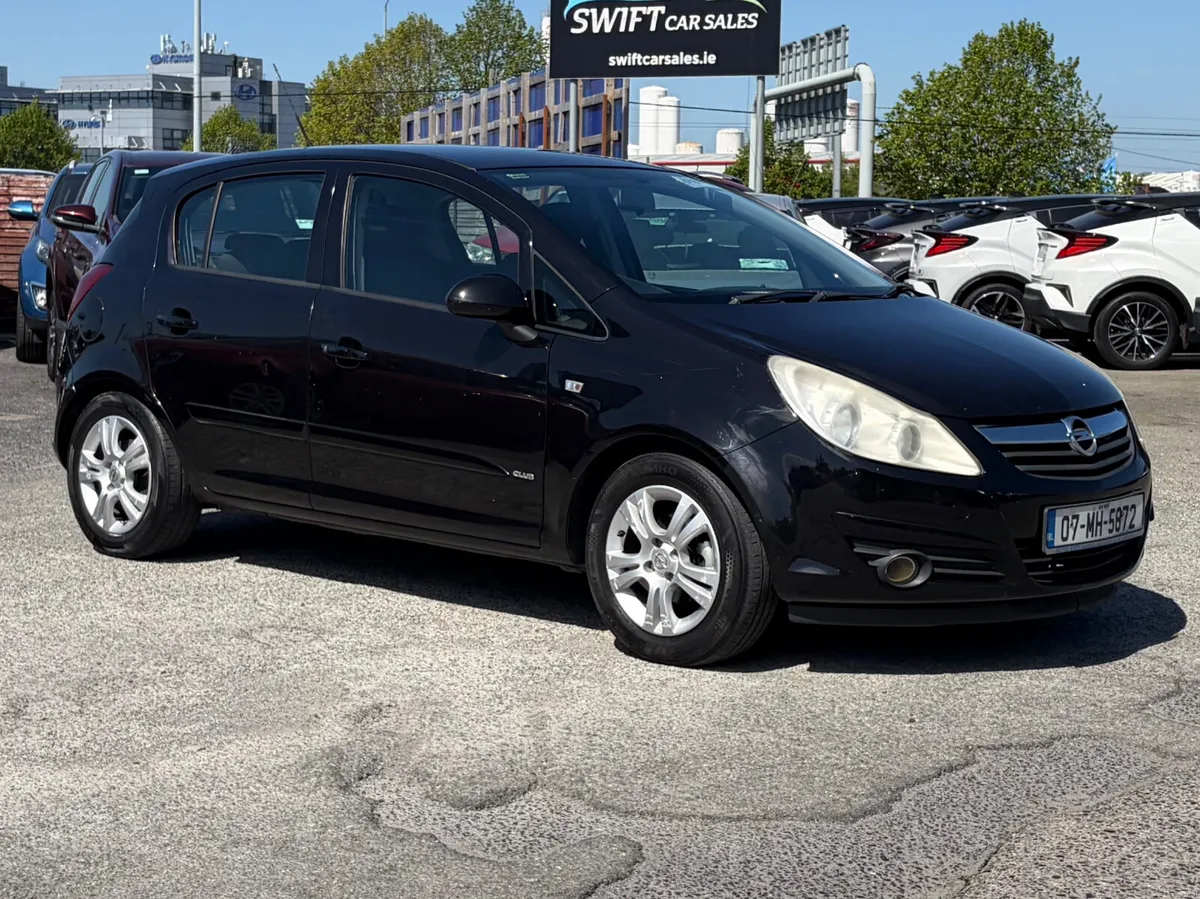 2007 Opel Corsa 1.2 Automatic Nct 08/26 Tax 05/26 - Image 1