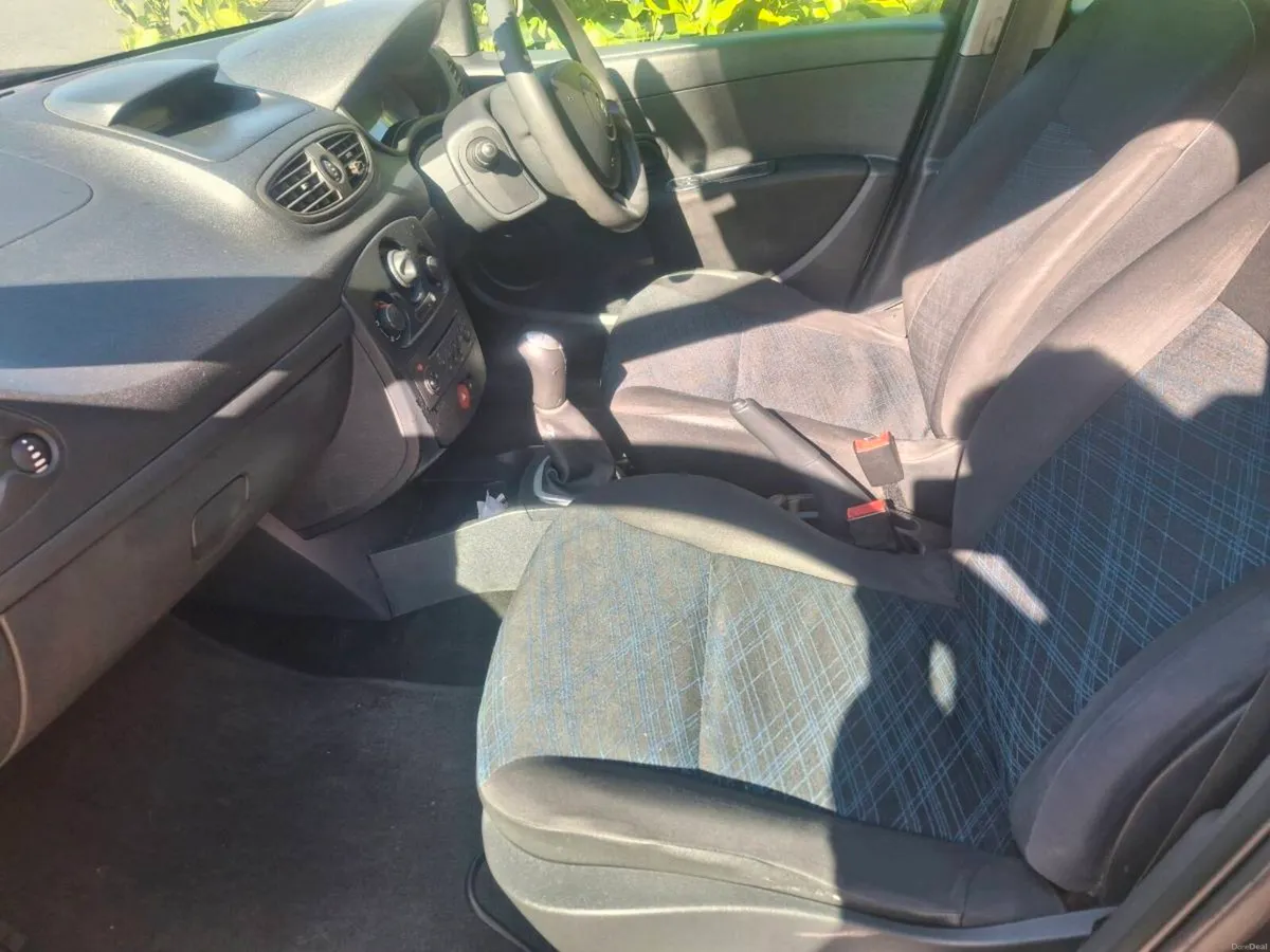 2009 Renault Clio 1.1Petrol NCT 08/2026 Tax 05/26 - Image 3