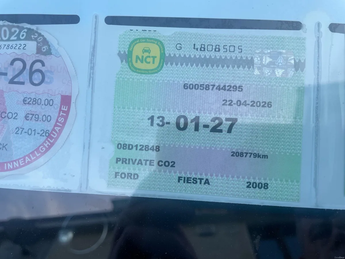 Ford fiesta new Nct 2017 low road tax - Image 2