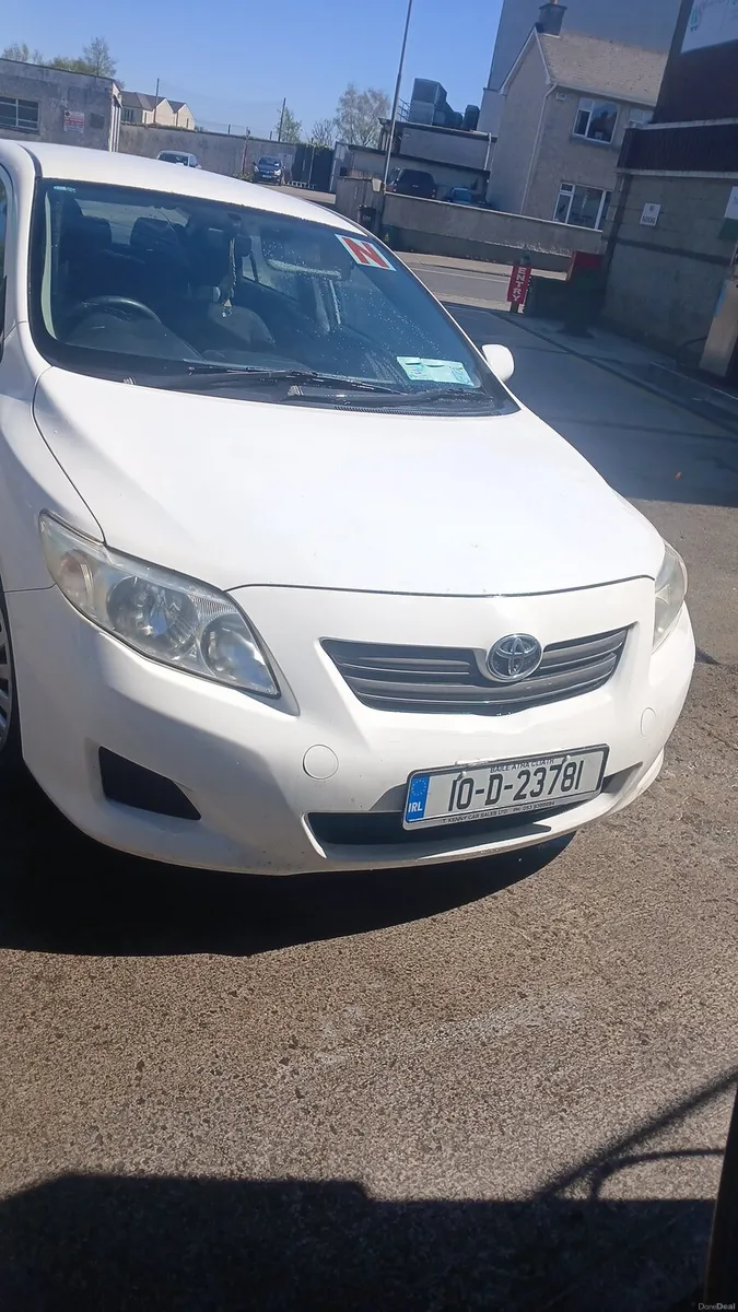 2010 toyota corolla 1.4 diesel nct until October26 - Image 1