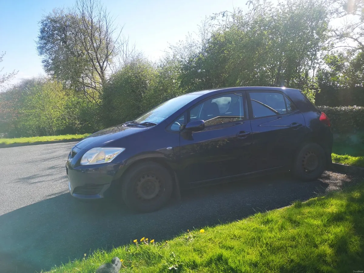 2009 Toyota Auris – Long NCT, Ideal First Car - Image 4