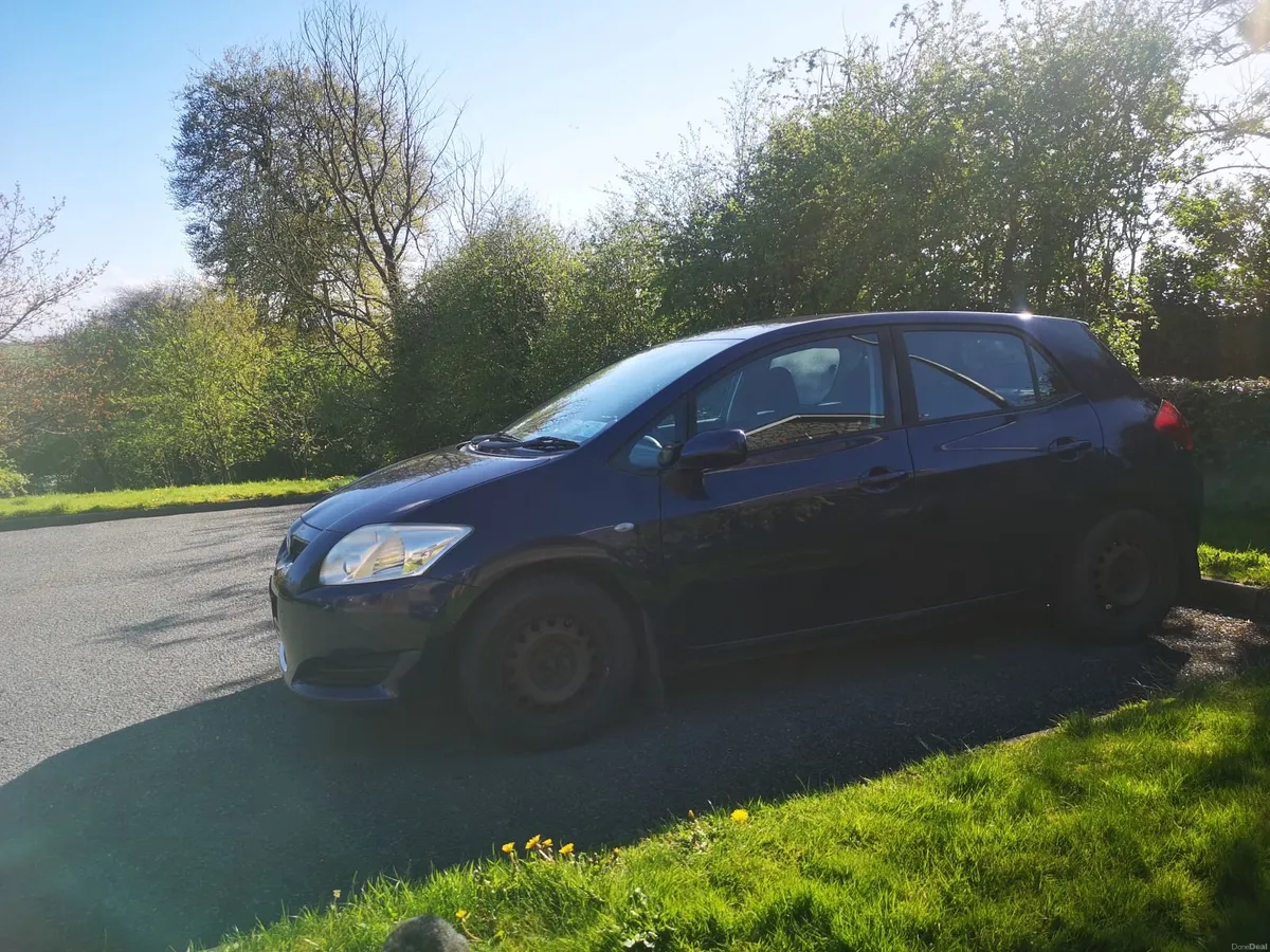 2009 Toyota Auris – Long NCT, Ideal First Car - Image 3