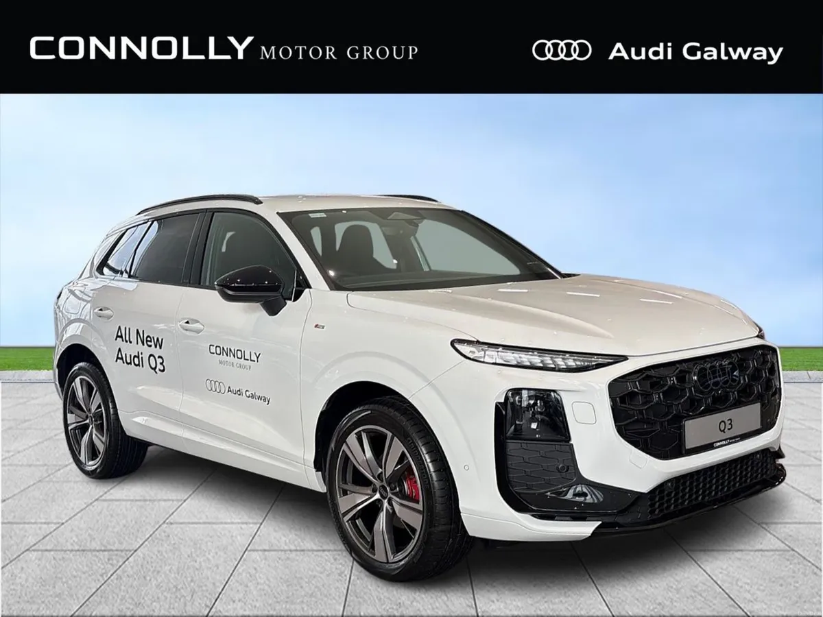 Audi Q3 €635pm PCP ** HUGE SPEC **1.5 TFSI S LINE - Image 1