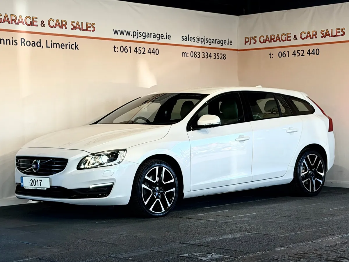 Volvo V60 2017 - 1 Year Warranty/2 Year NCT - Image 1