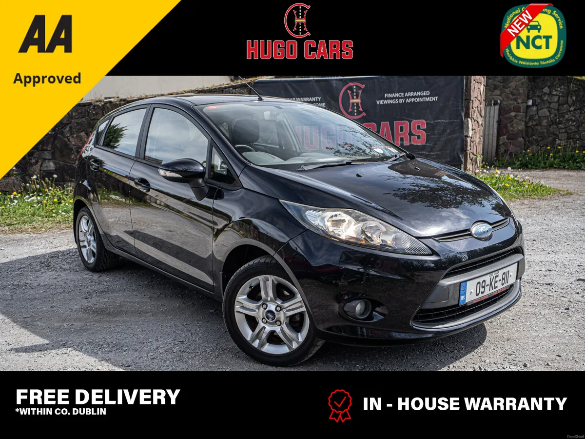 2009 Fiesta 1.2/Only 60k kms/New NCT/Warranty - Image 1