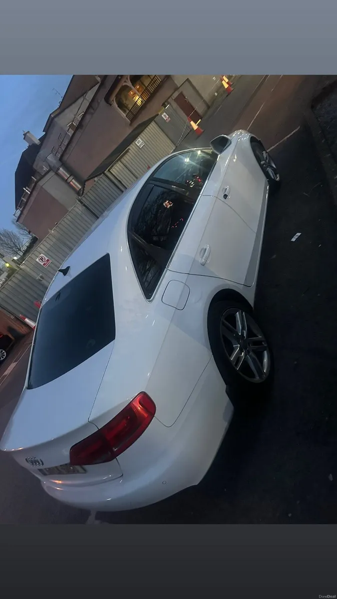 Audi a4 white - Image 1