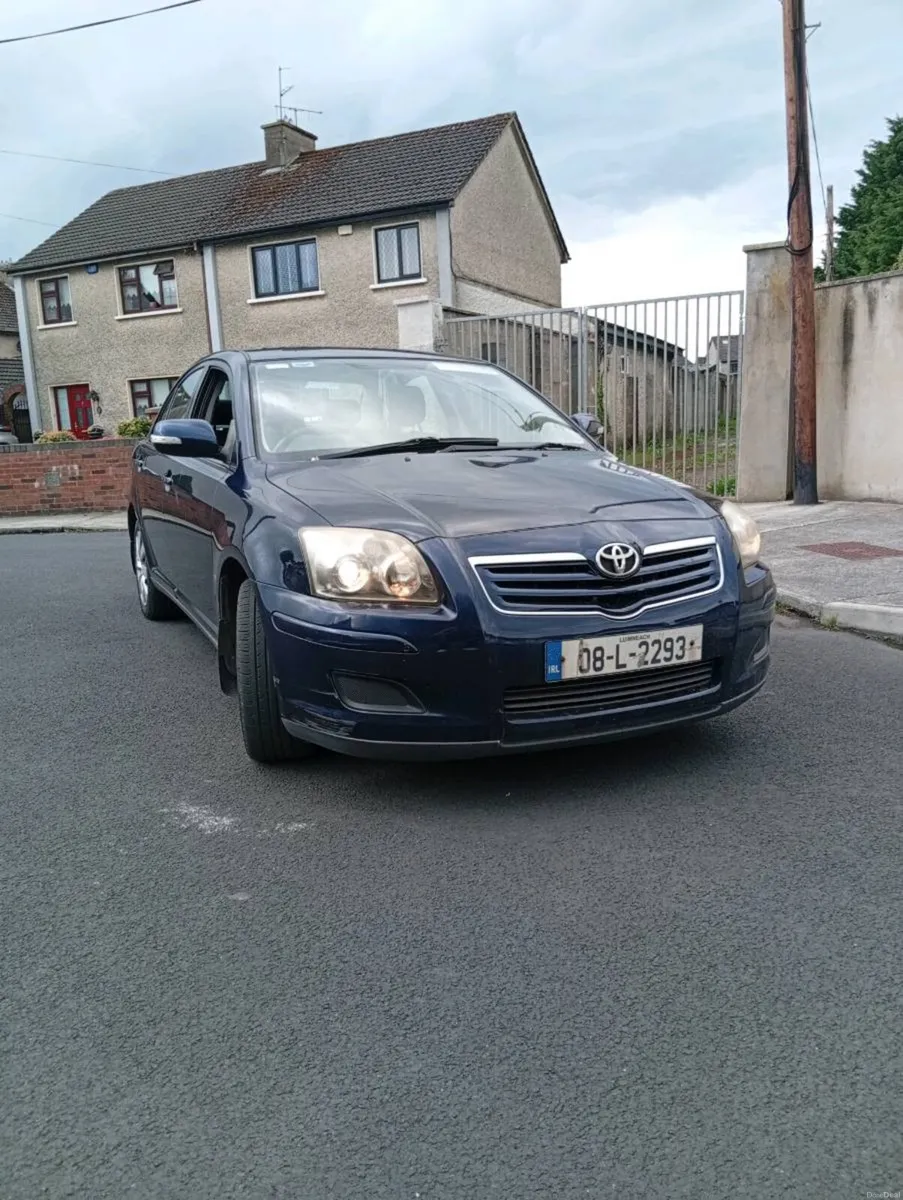 08 avensis 1.6 taxed and tested - Image 1