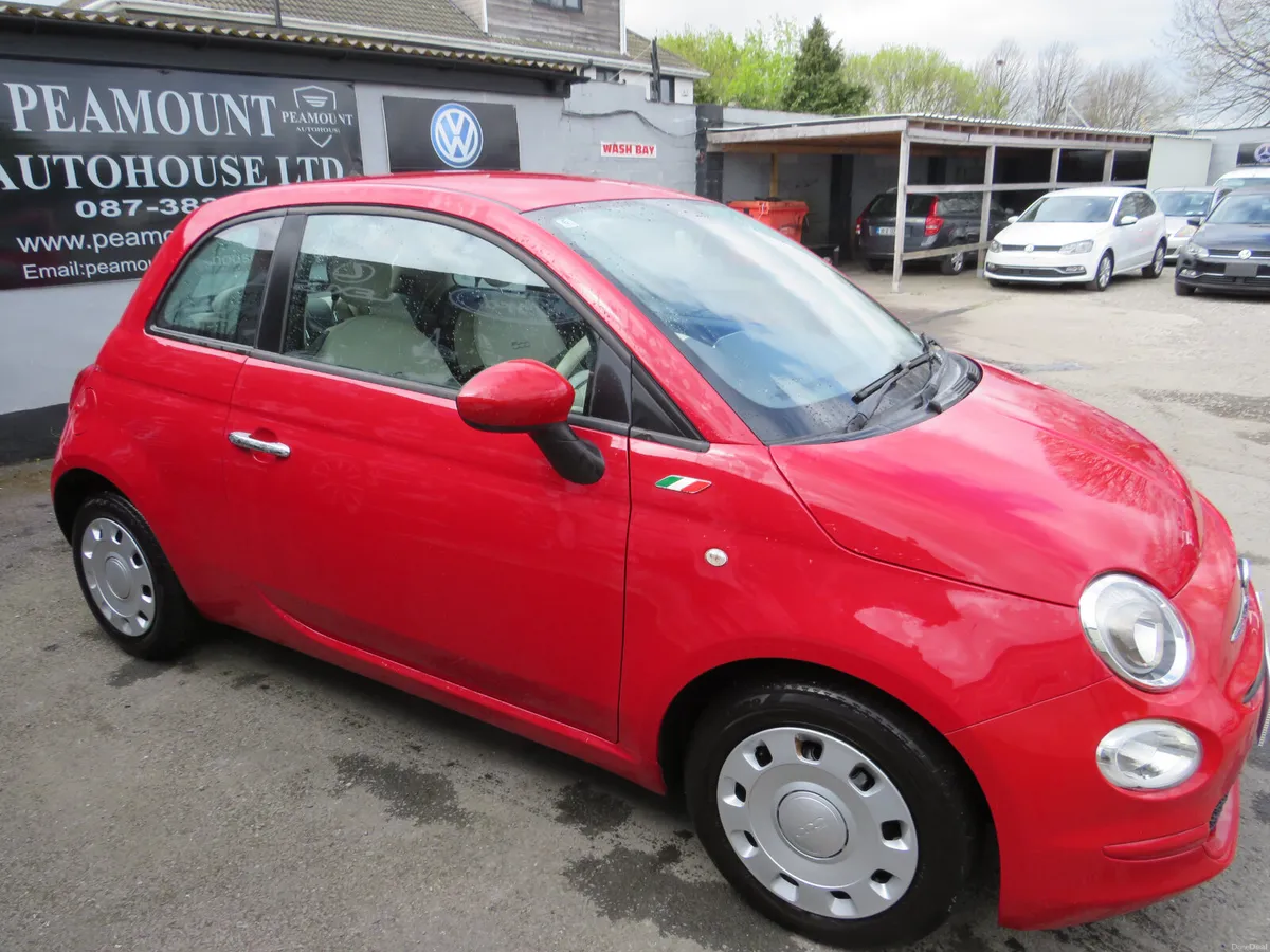 181 FIAT 500 1.2 AUTOMATIC IN CLASSIC RED - Image 3
