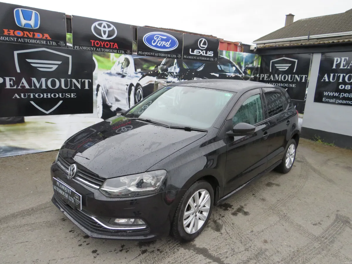 171 VW POLO 5DR 1.2 TSI AUTOMATIC IN BLACK MET - Image 1