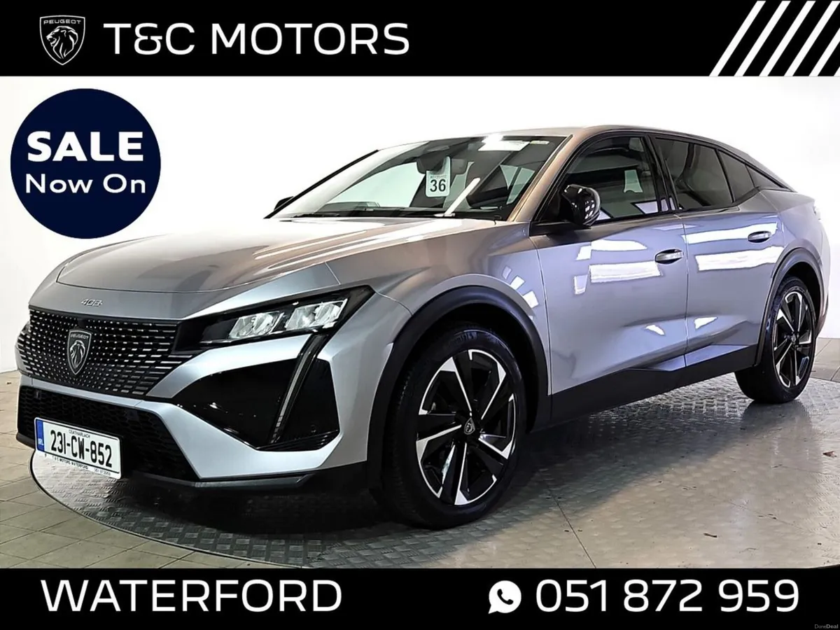 Peugeot 408 Allure Pack Auto 19" Diamond Cut Alloy - Image 1