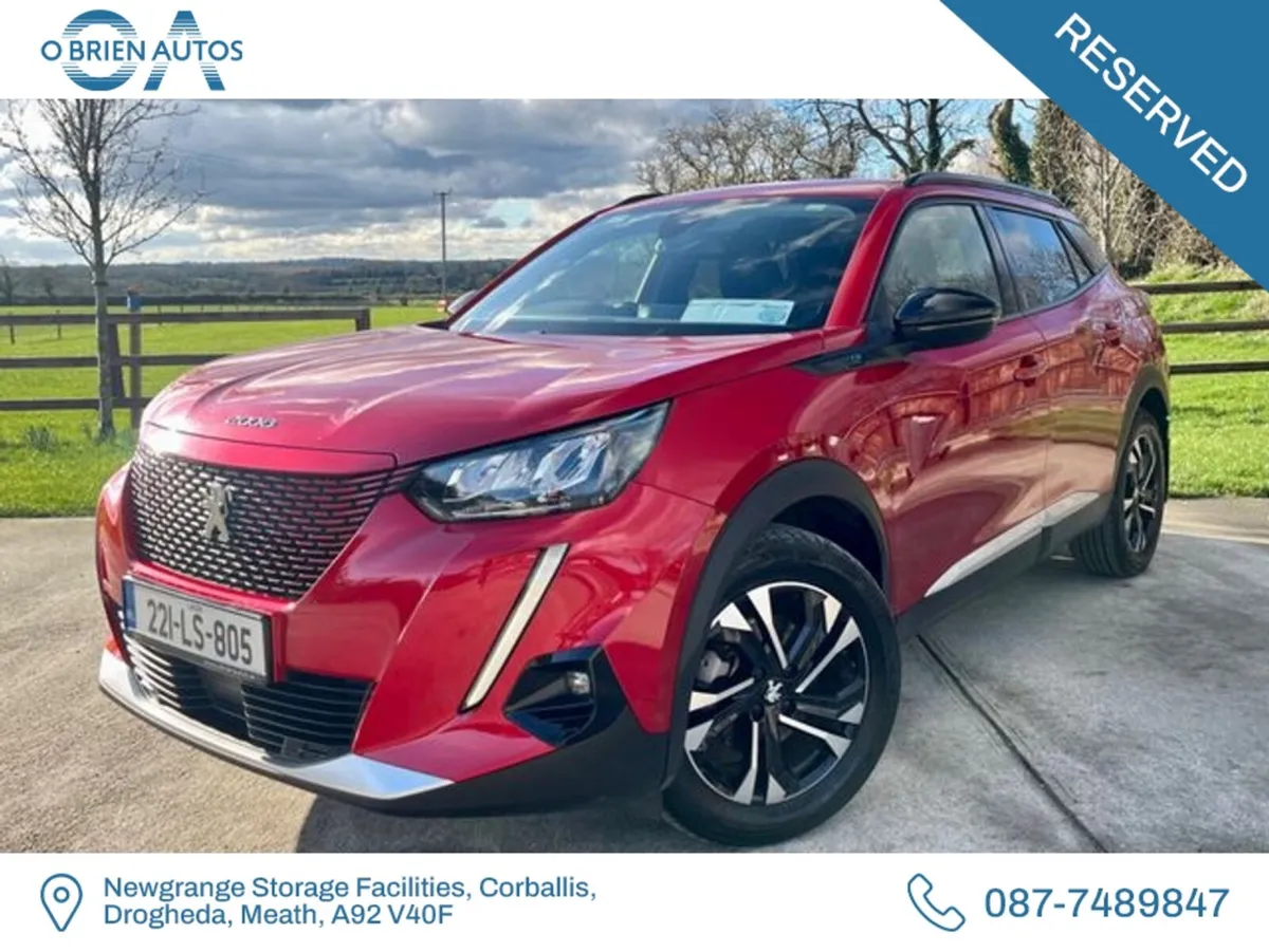 Peugeot 2008 E-Allure 136HP 50 KWH *RETAIL €17900 - Image 1