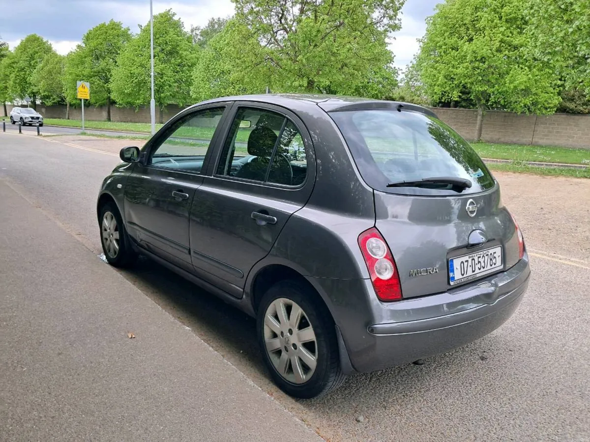 07 Nissan Micra 1.2 Automatic New NCT - Image 3