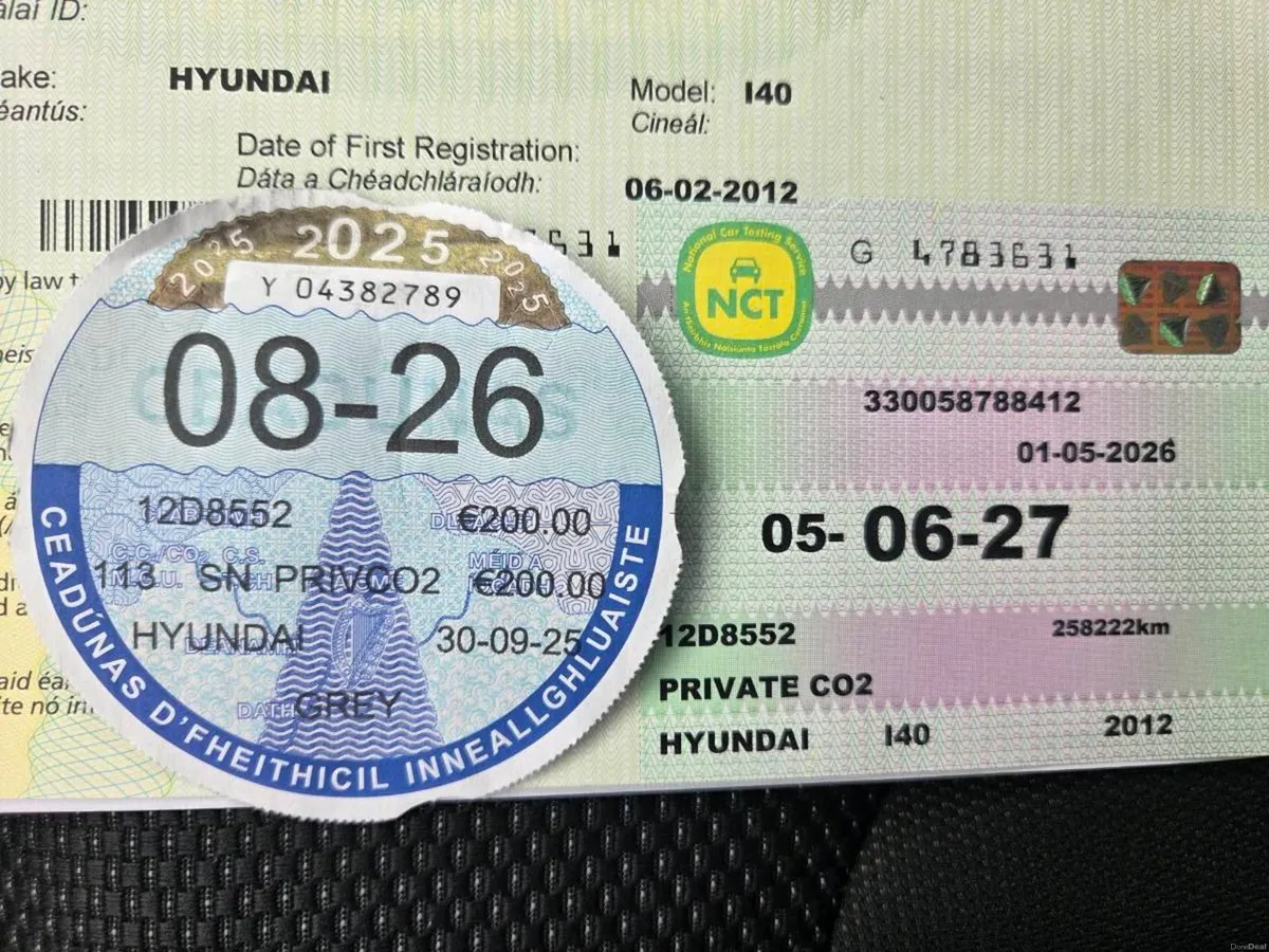 12 i40 Estate Long NCT & Tax - Image 1