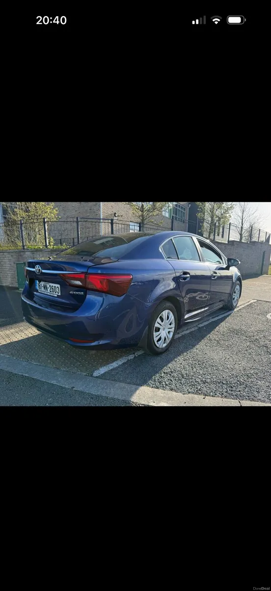 161 TOYOTA AVENSIS 1.6 DIESEL NEW NCT & TAX - Image 2