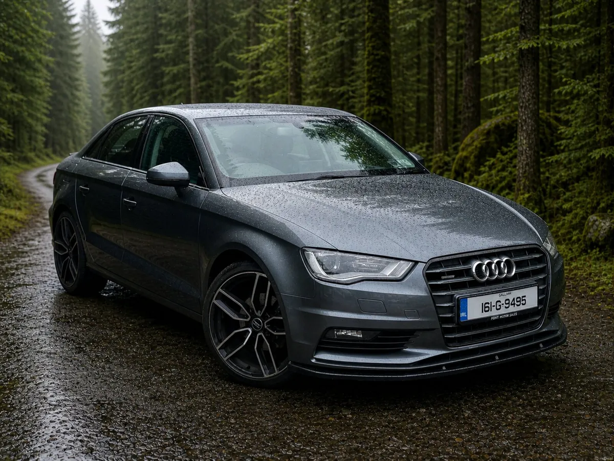 161 AUDI A3 SALOON 1.6TDI SLINE BLACK PACK - Image 1