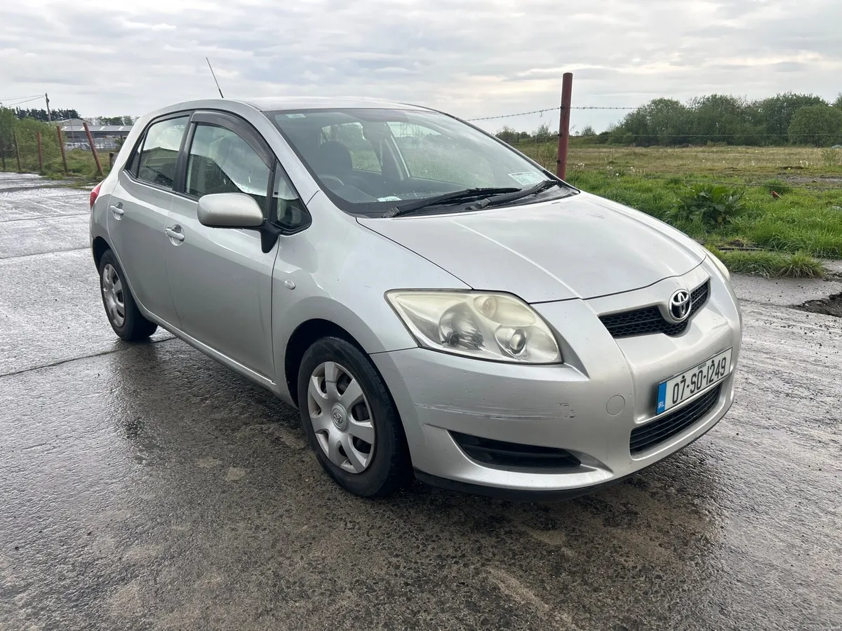 2007 Toyota Auris 1.4 petrol  - Tax 7/26 - Image 1