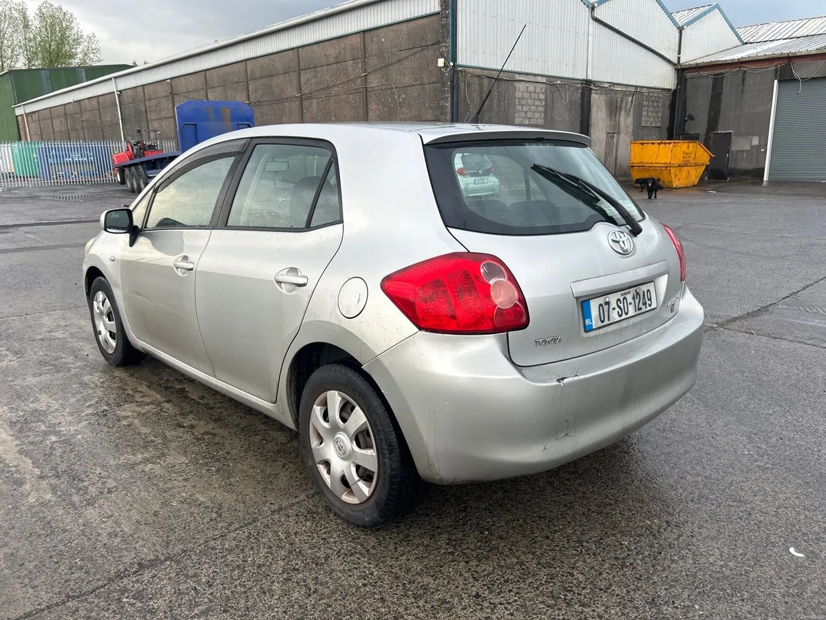 2007 Toyota Auris 1.4 petrol  - Tax 7/26 - Image 3