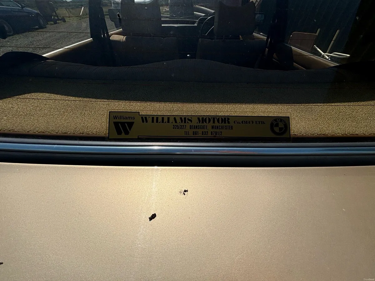 BMW 320 1980 - Image 2