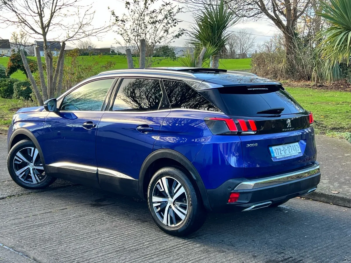 172 PEUGEOT 3008 GT LINE 1.6 DIESEL AUTO GLASS ROO - Image 3