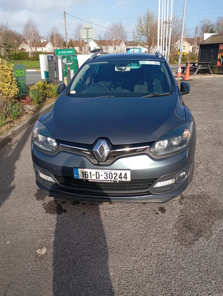 2016 renault megane 1.5 dci estate gray.nct 4/27. - Image 5