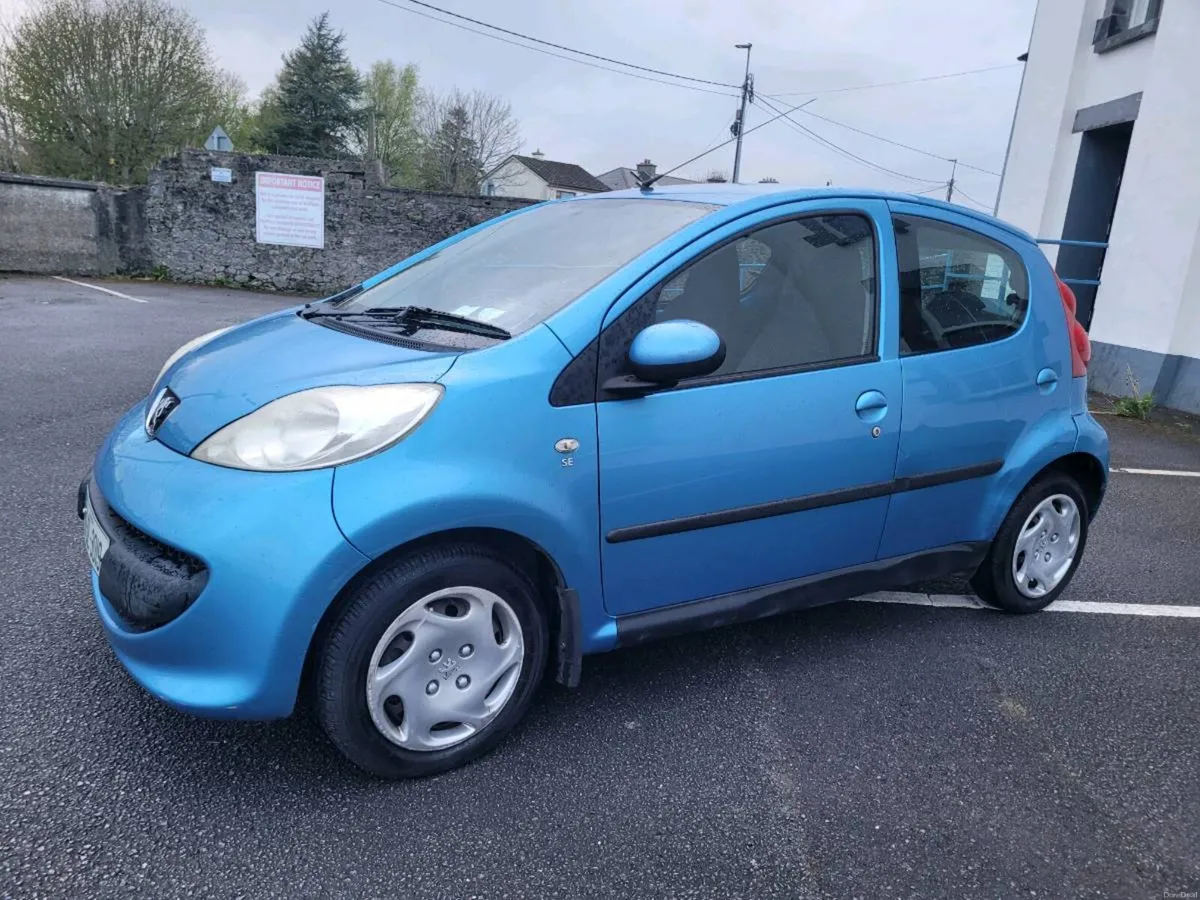 2006 PEUGEOT 107 SE 1.0 PETROL NEW NCT. LOW MILES. - Image 3