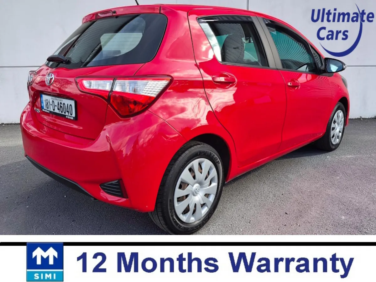 2018 Toyota Yaris Irish Car 1Year Warranty Finance - Image 4