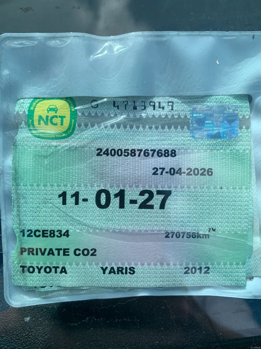 Toyota Yaris 2012 - Image 3