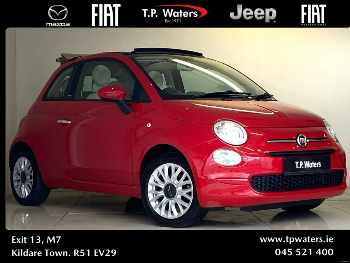 Fiat 500 1.2 - RETRACTABLE ROOF - SAME DAY FINANCE - Image 3