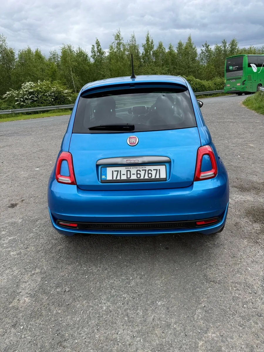 Fiat500s 1.2 69bhp Miami blue - Image 2