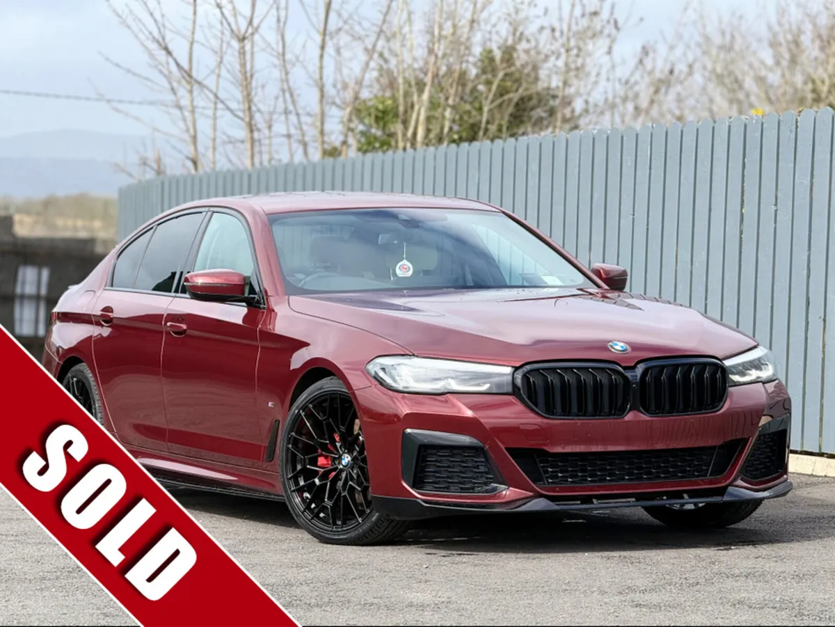 BMW 5-Series BMW INDIVDUAL PAINT AVENTURINE RED - - Image 2