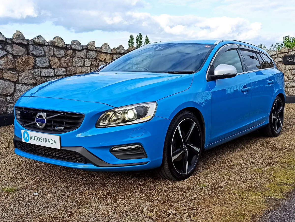 2015 Volvo V60 T5 R-Design Polestar Blue - Image 3