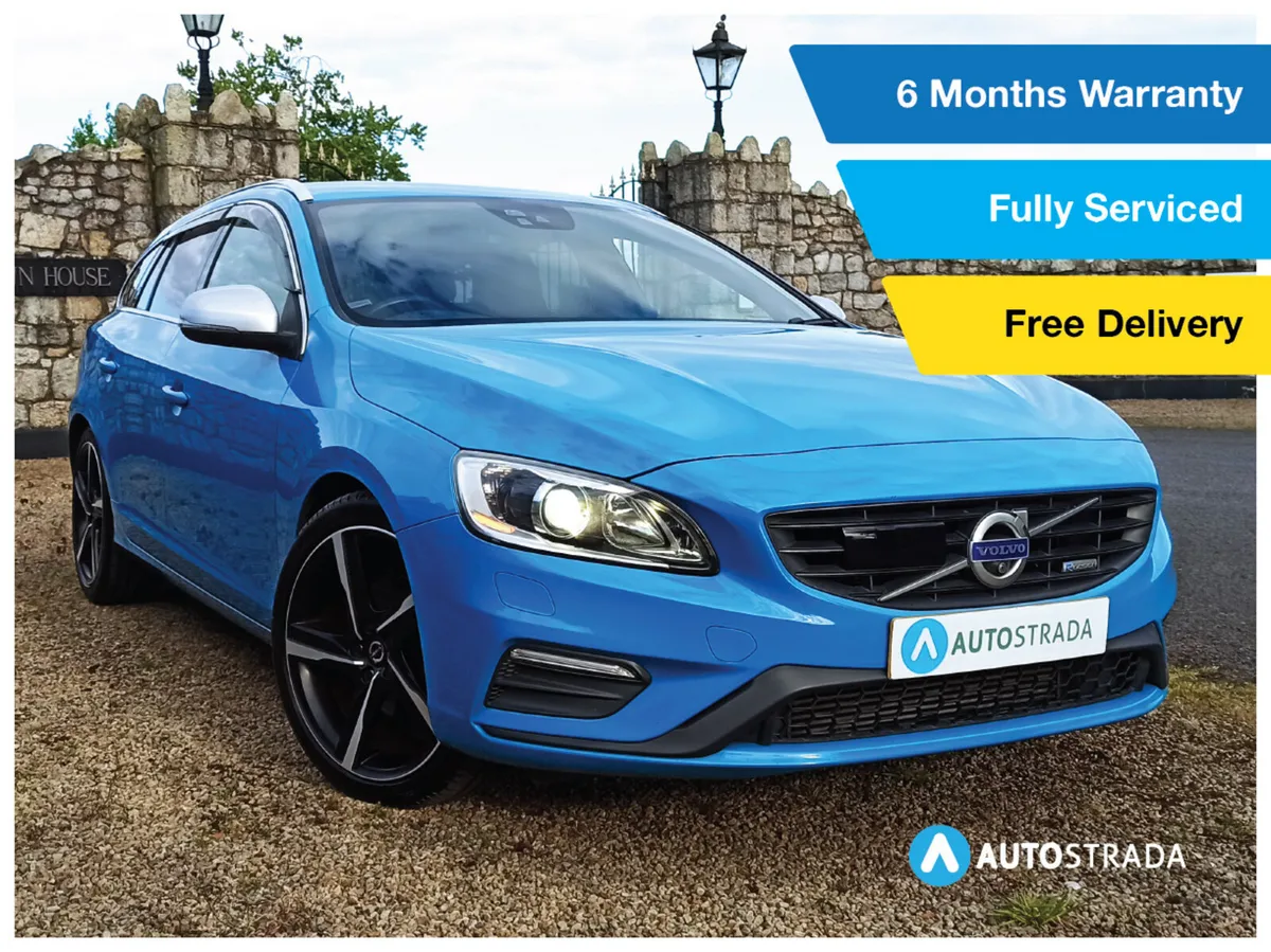 2015 Volvo V60 T5 R-Design Polestar Blue - Image 1