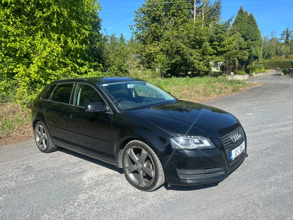 Audi A3 2012, black edition alloys, new test - Image 1