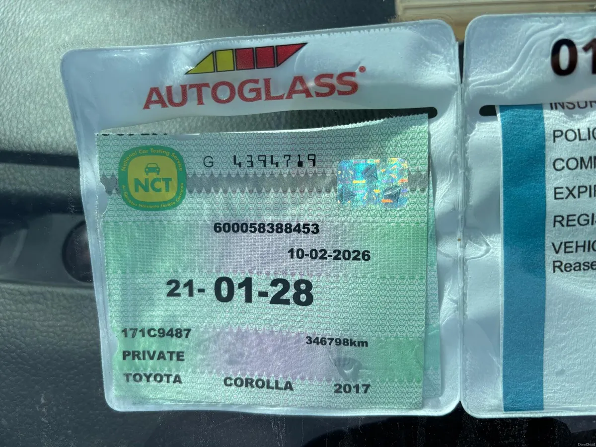 Toyota Corolla   2017  DIESEL  NCT 2028 - Image 4