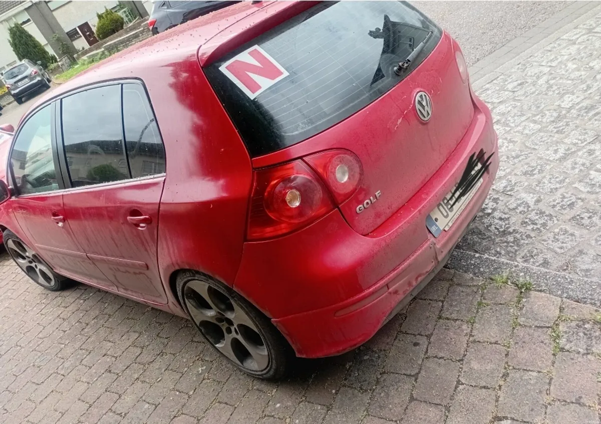 2008 volkwagan Golf taxed 6/26 - Image 4