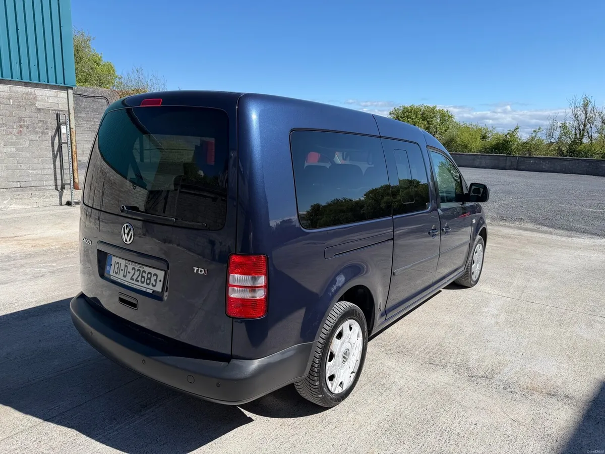 2013 VW CADDY 1.6 TDI 7 SEATER NCT 10-26 TAX 10-26 - Image 4