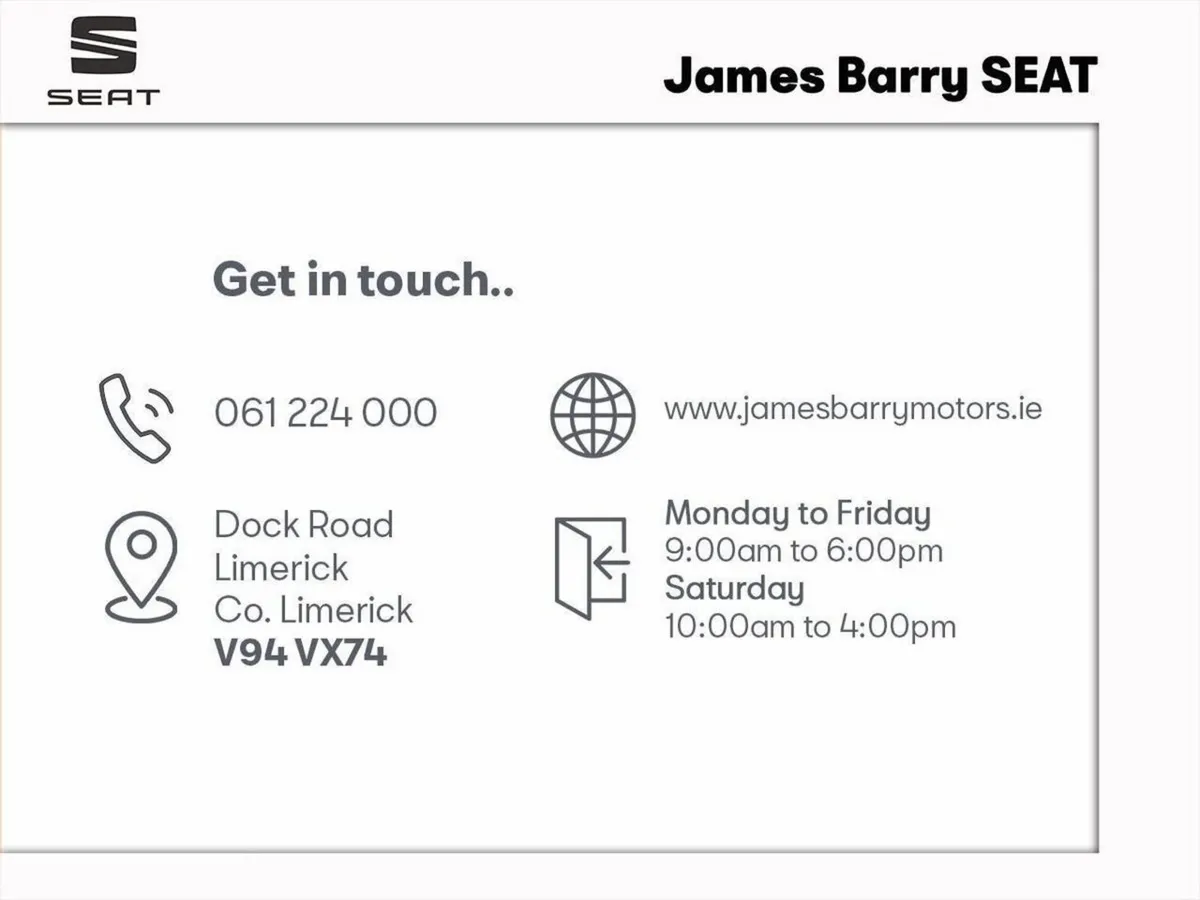 SEAT Ibiza ** SAVE €3,000** JAMES BARRY MOTORS 061 - Image 4