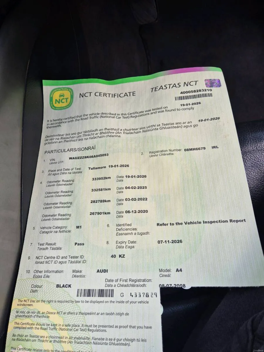 Audi a4 2.0 tdi 2008 - Image 2