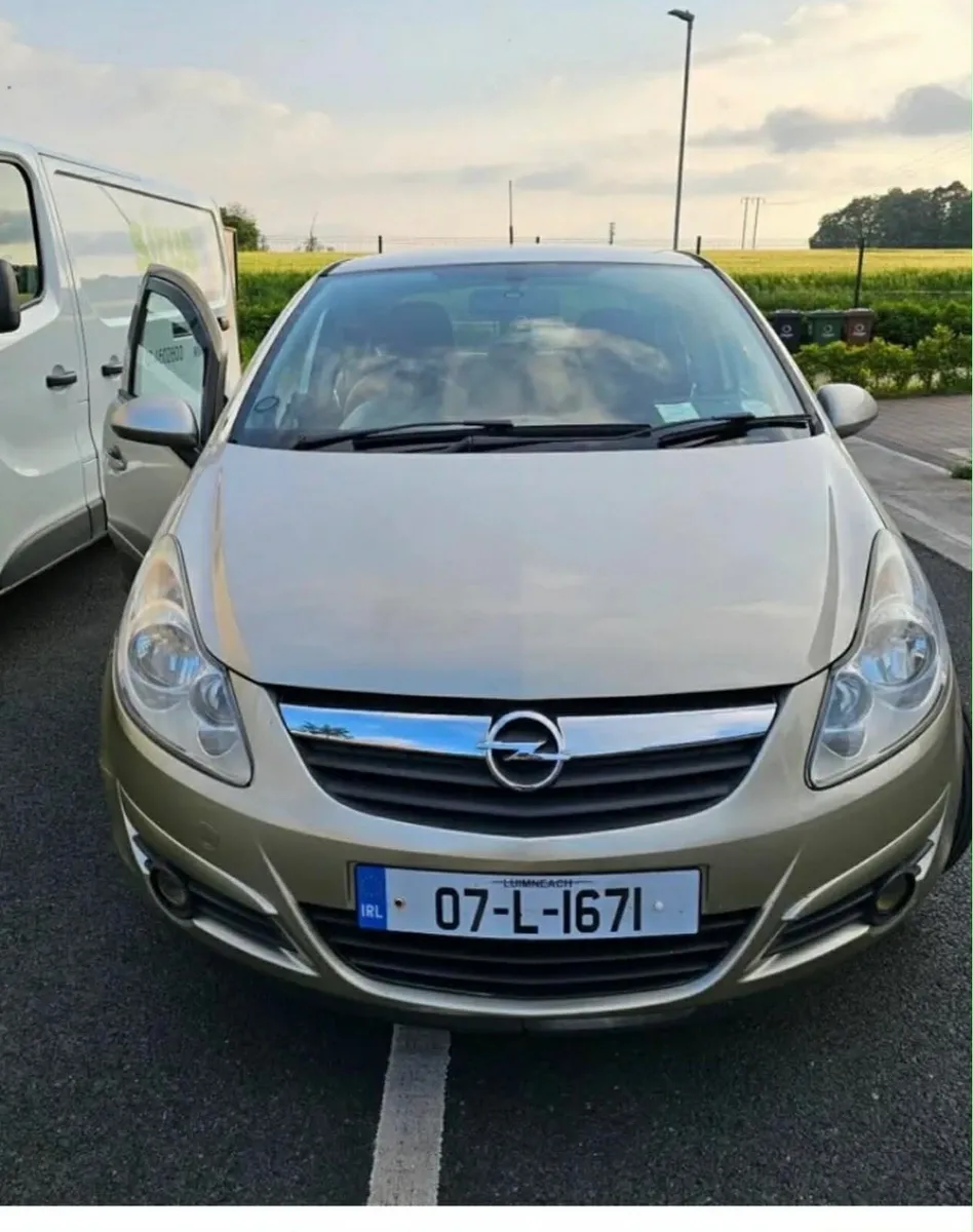 Opel Corsa 1.2 low mileage NCT end July car play - Image 1