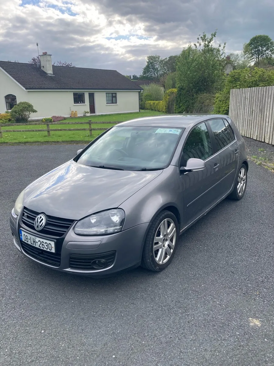 VW Golf GT Sport 1.9TDI 2008 New NCT - Image 1
