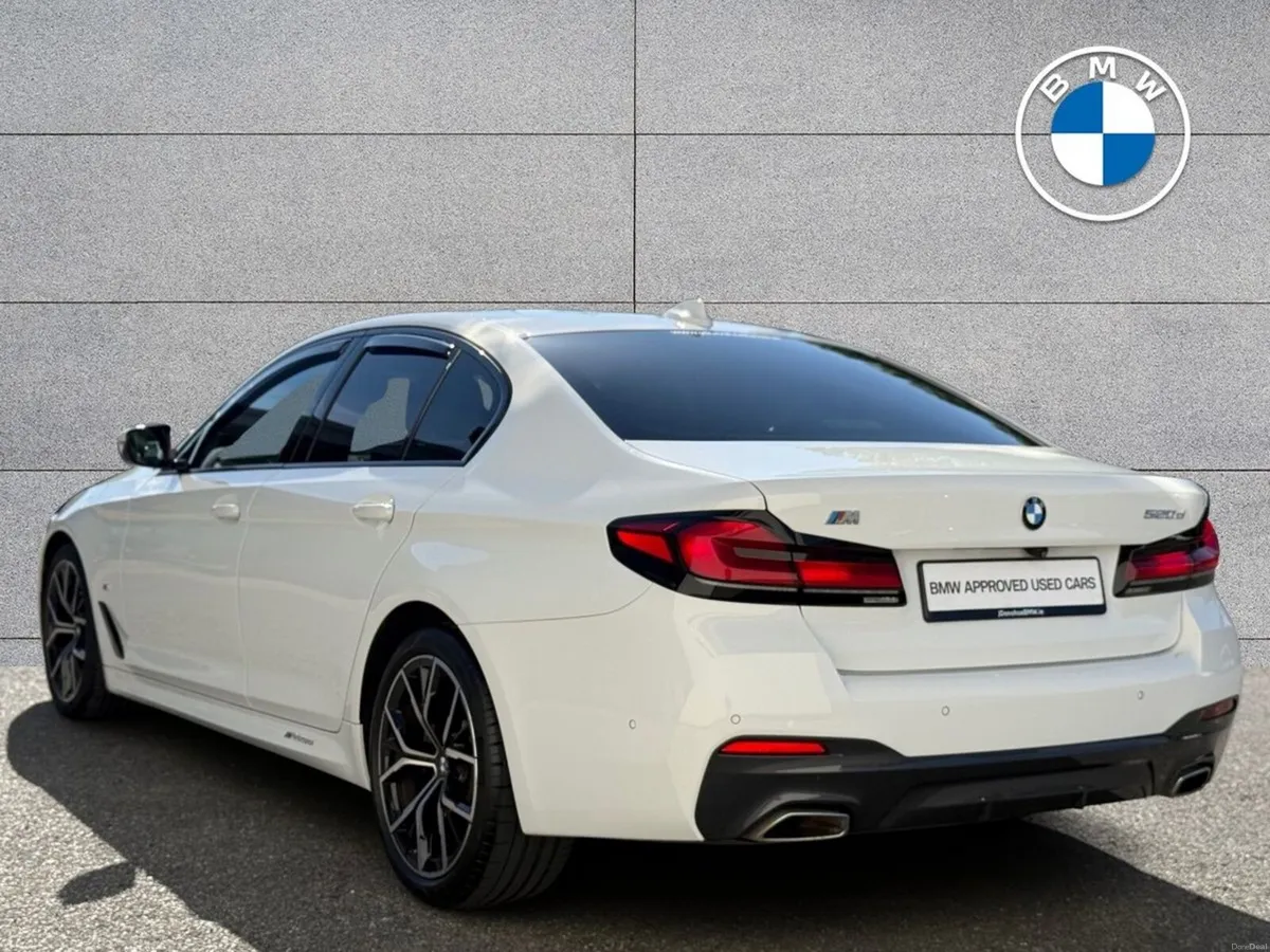 BMW 5-Series 520d M Sport Saloon - Image 2